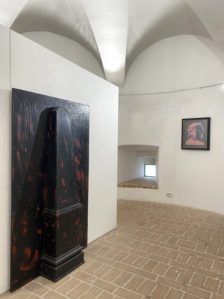 Tano Festa _ Nicolò Tomaini. Exhibition view at Rocca di Umbertide, 2022