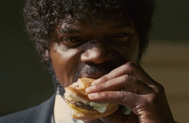 Una scena di Pulp Fiction