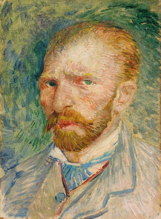 Vincent van Gogh, Autoritratto, 1887. Olio su cartone, 32,8x24 cm. © Kröller Müller Museum, Otterlo, The Netherlands