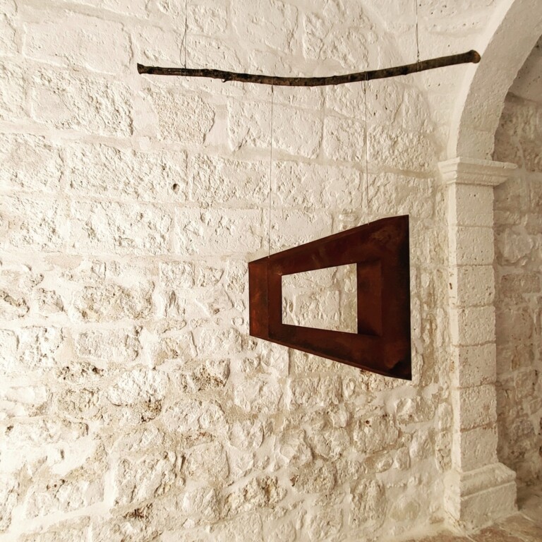 Wolfram Ullrich. GAP. Exhibition view at Exchiesetta, Polignano a Mare 2022