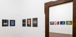 Betty Danon, Geometrie anni Settanta: tra logico e poetico, programmato e casuale, 2017, veduta della mostra, Galleria Tiziana Di Caro, Napoli. Ph. Danilo Donzelli. Courtesy Galleria Tiziana Di Caro, Napoli
