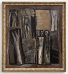 Mario Sironi, Moltiplicazione murale, 1938, tempera su carta applicata su tela, 109x98,5 cm. Galleria Gracis, Milano