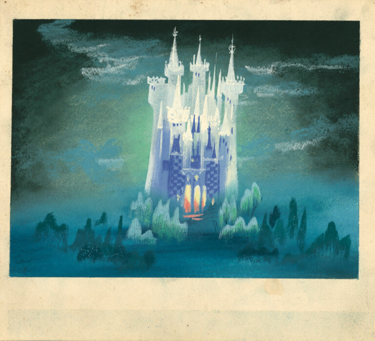 Cenerentola, 1950 Mary Blair Concept art Guazzo su carta © Disney