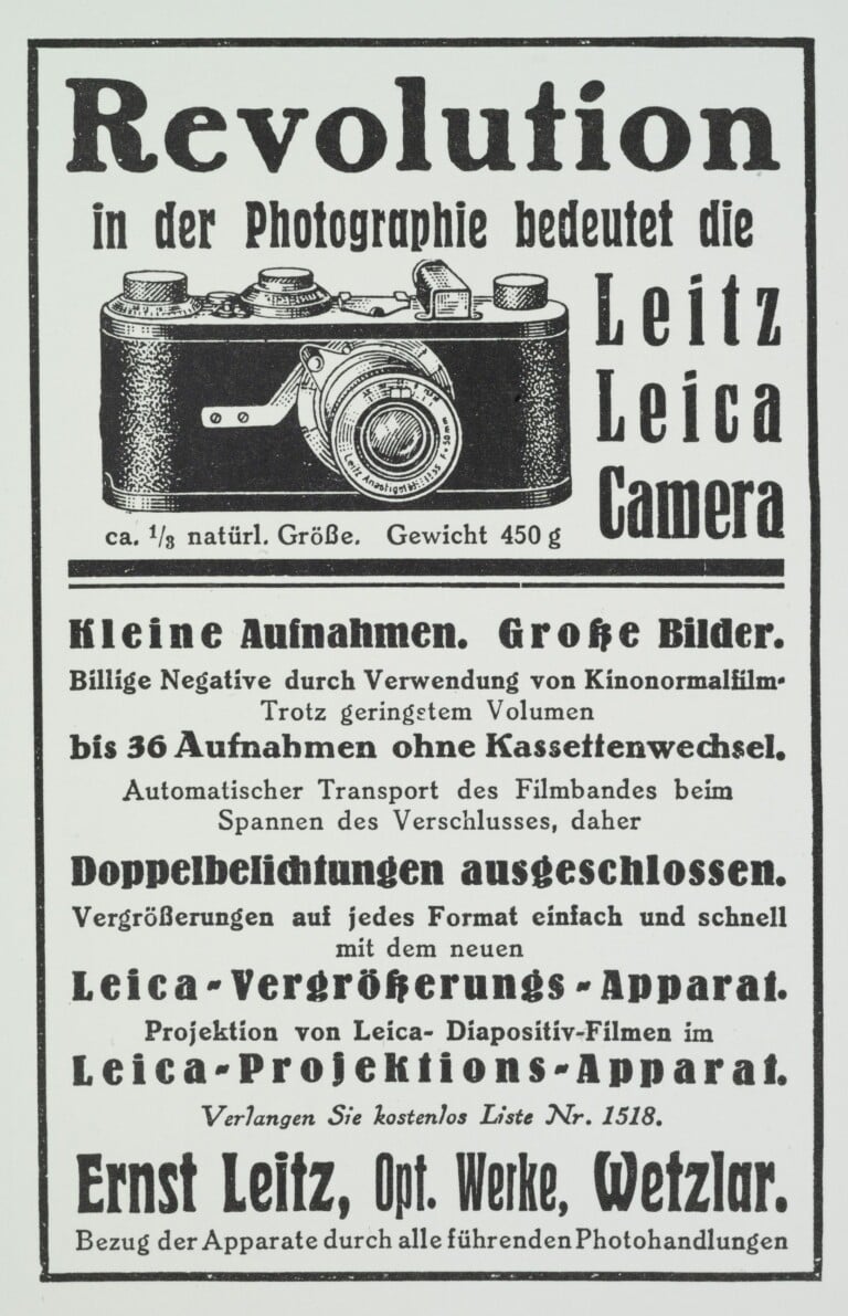 Leica campagna 1927
