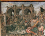 Particolare, Sala delle Nozze di Alessandro e Roxane; Courtesy Accademia Nazionale dei Lincei © Archivio di Villa Farnesina