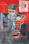 Jean-Michel Basquiat. La Hara, 1981, acrylic and oilstick on wood. Courtesy of Arora Collection © Estate of Jean-Michel Basquiat. Licensed by Artestar, New York
