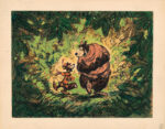 Robin Hood, 1973 Disney Studio Artist Concept art Guazzo, pennarello e inchiostro su carta © Disney