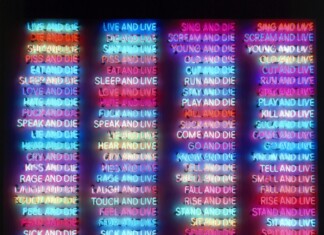 Bruce Nauman, One Hundred Live and Die, 1984. Collection Benesse Holdings, Inc Benesse House Museum, Naoshima © 2022 Bruce Nauman SIAE. Courtesy Sperone Westwater, New York