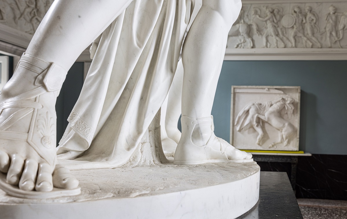 Canova, novello Fidia, installation view at Villa Carlotta, 2022