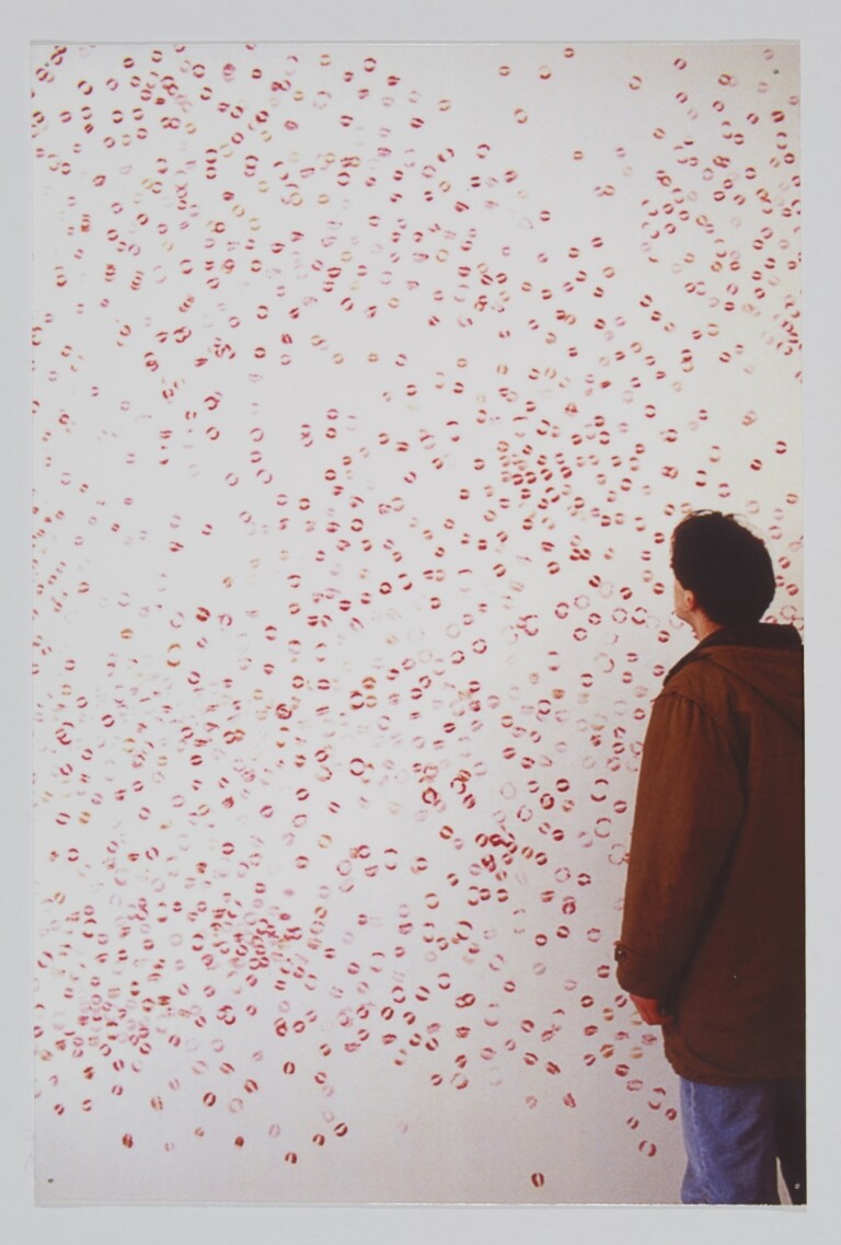 Chiyoko Miura, Idea non c’è, 1992, veduta dell’allestimento dell’opera, Galleria Tag, Udine