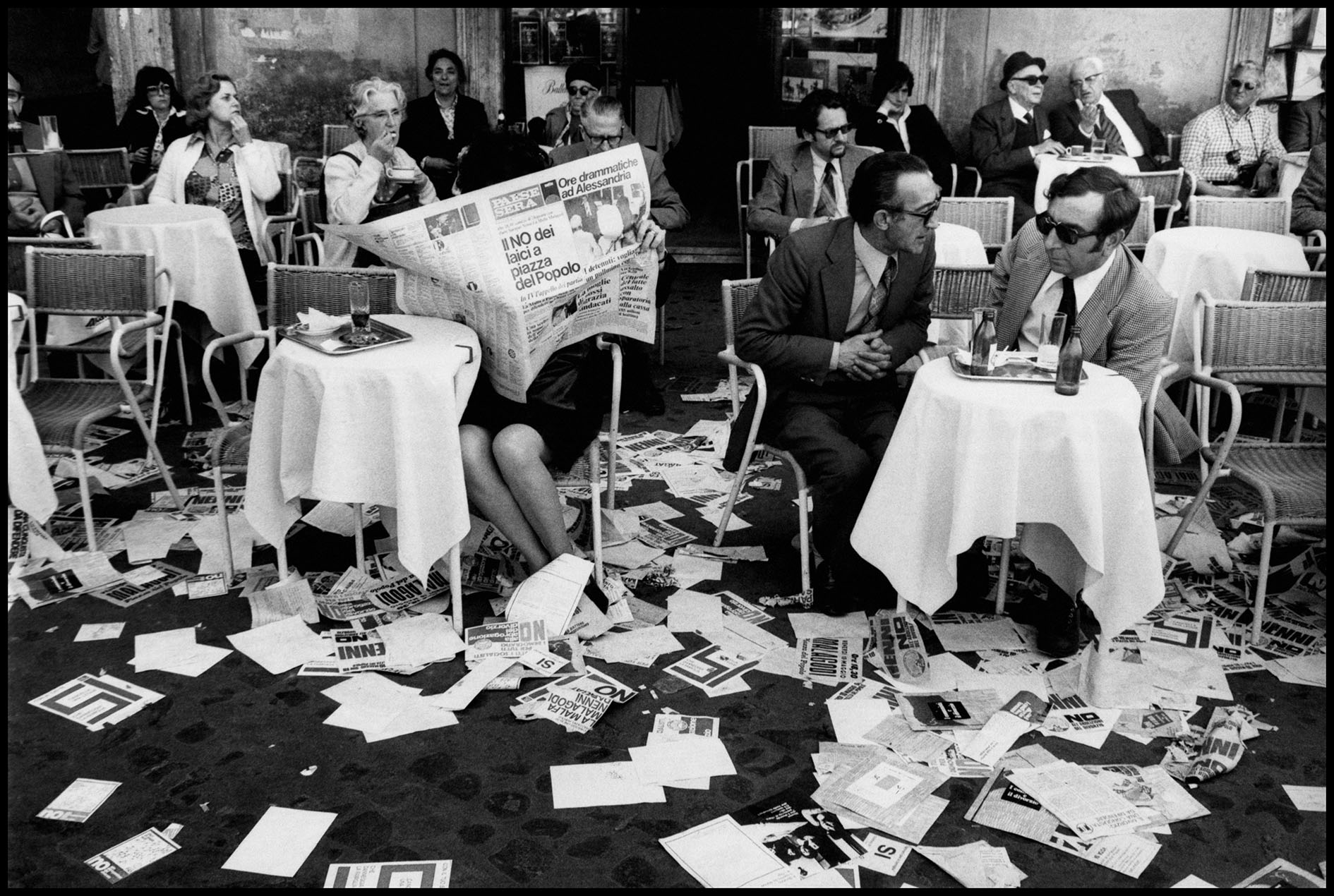 Divorce Law in Italy, Rome, Italy, May 1974 - © Leonard Freed Magnum Photos