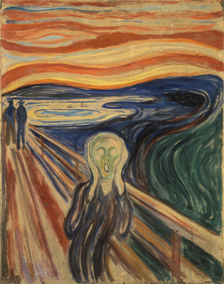 Edvard Munch, L'urlo, versione del 1910