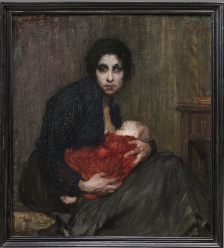 Evangelina Emma Alciati, Triste madre (Maternità), 1907. Photo Gonella 2017