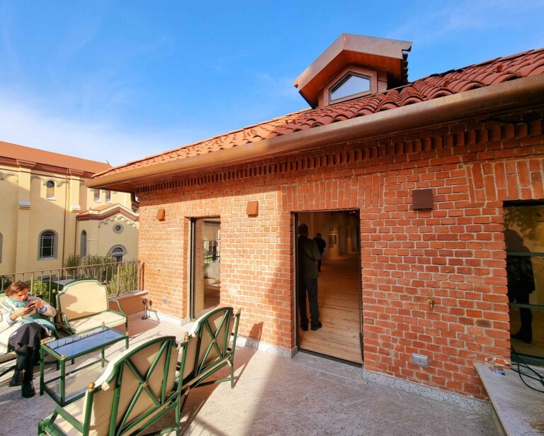 Fondazione Elpis Milano, la terrazza