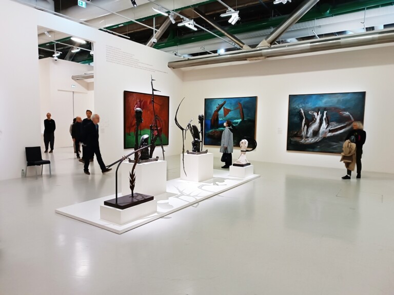 Gèrard Garouste. Exhibition view at Centre Pompidou, Parigi, 2022. Photo Silvia Rossetti