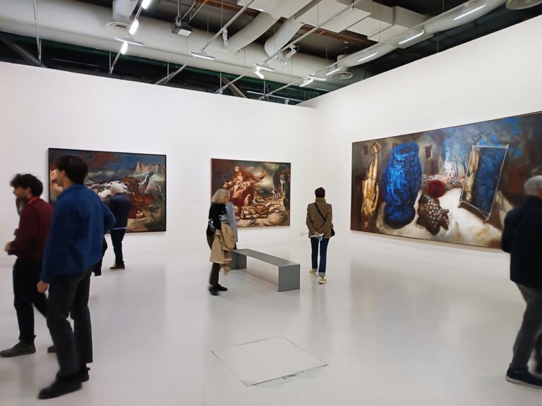 Gèrard Garouste. Exhibition view at Centre Pompidou, Parigi, 2022. Photo Silvia Rossetti