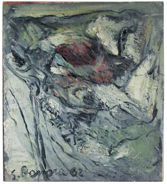 Gustavo Bonora, Paesaggio 4, 1962. Courtesy Comitato per la tutela dell’opera di Gustavo Bonora