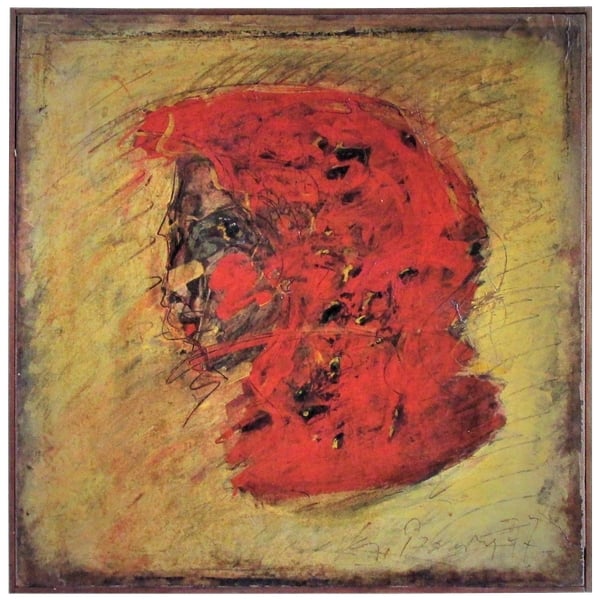 Gustavo Bonora, Ritratto di Giovanna Ceretti, 1977. Courtesy Comitato per la tutela dell’opera di Gustavo Bonora
