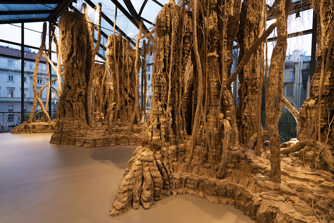 L'installazione di Eva Jospin per Max Mara a Milano