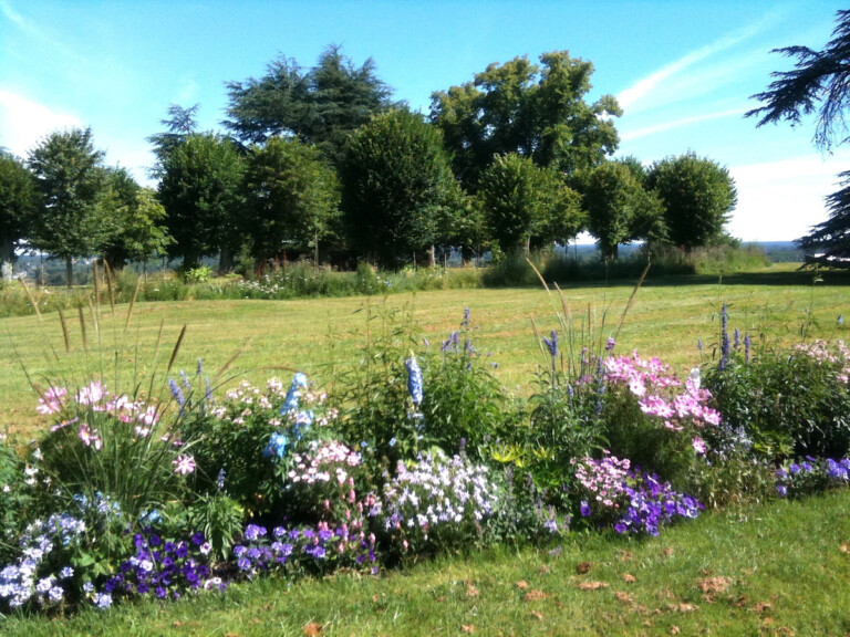 Il parco del Domain de Chaumont sur Loire, aiuole. Photo Claudia Zanfi