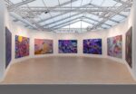 Jadé Fadojutimi Frieze London 2022 installation view. Artwork c Jadé Fadojutimi. Photo by Lucy Dawkins. Courtesy l'artista e Gagosian