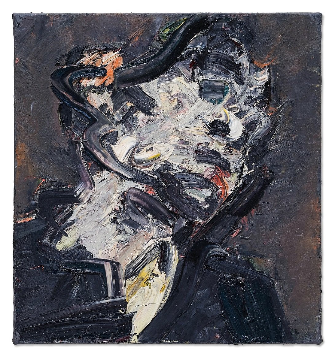 Frank Auerbach, Head of J.Y.M. (1984-85). Courtesy of Sotheby's