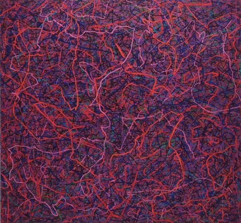 Luca Macauda, Untitled, 2022, 135x135 cm