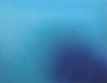 Luca Macauda, Untitled (azzurro), 2022, cm 140x180