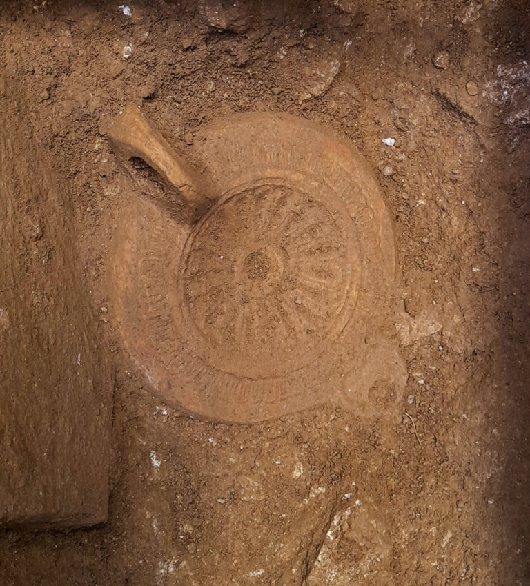 Roma: ai Parioli scoperti i resti del mausoleo dell’antica via Salaria Vetus - foto Fabio Caricchia