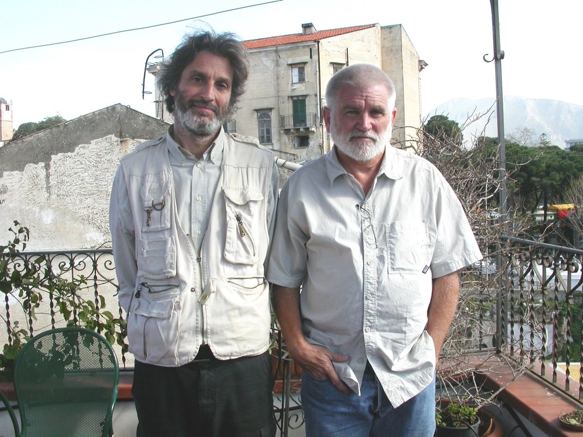 Marcello Faletra e Mike Davis, Palermo 2005, Archivio Marcello Faletra