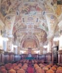 Mario Prayer, affreschi nell’Aula magna dell’Università di Bari. Courtesy Barinedita