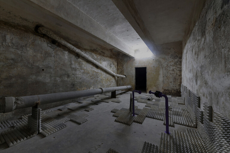 Meletios Meletiou, Buffer Zone, installation view at Spazio Molini, Roma. Fotografie di Giorgio Benni. Courtesy Meletios Meletiou