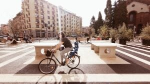 Milano: pronta la 40esima piazza realizzata con l’urbanistica tattica