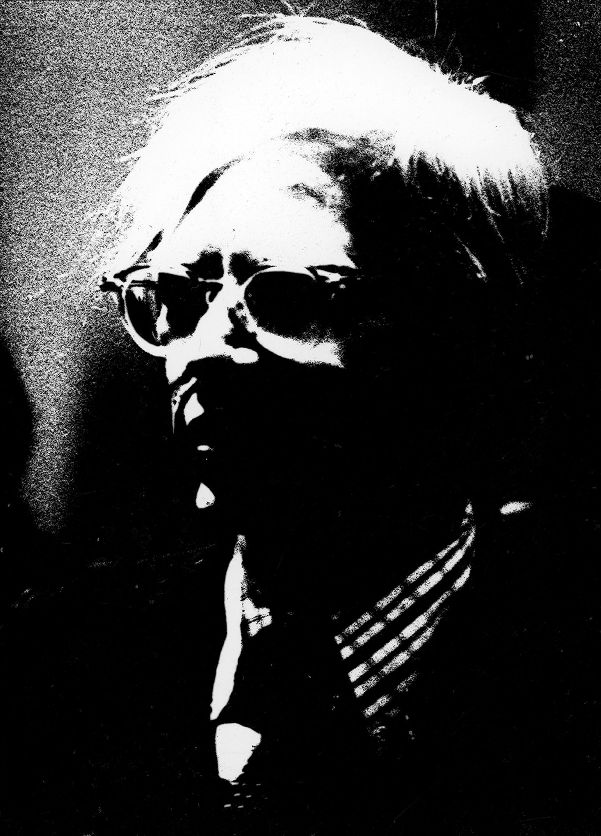 Nino Migliori, Andy Warhol, 1975 © Fondazione Nino Migliori