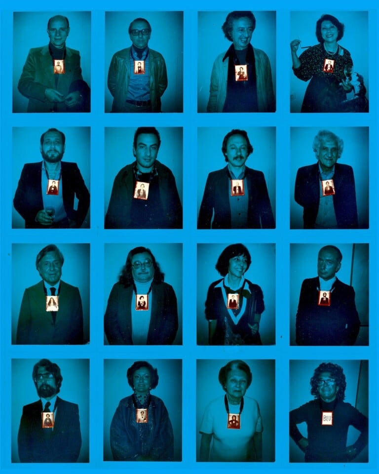 Nino Migliori, Controtempo blu, 1978 © Fondazione Nino Migliori
