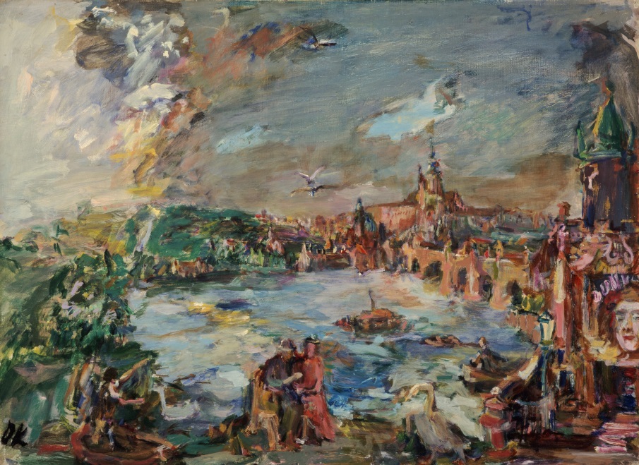 Oskar Kokoschka, Praga, nostalgia, 1938. National Gallery of Scotland 2000 © Fondation Oskar Kokoschka/Adagp, Paris