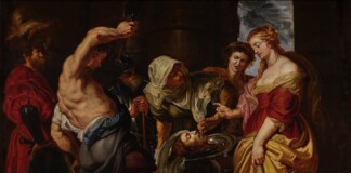 Peter Paul Rubens, Salomé con la testa di Giovanni Battista, 1609. Courtesy of Sotheby's