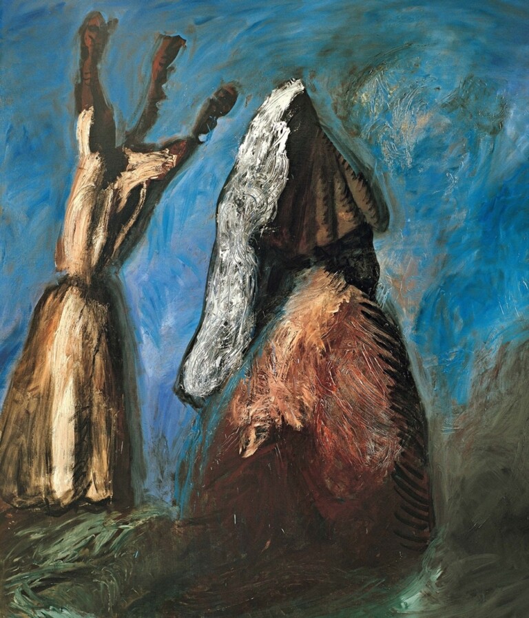 Gérard Garouste, Manto, 1986, Oil on canvas, 235 × 200 cm, Collection Bernard Massini. © Adagp, Paris, 2022. Photo © Adam Rzepka