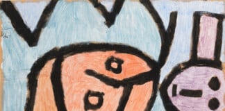 Paul Klee, Cattiva mami, 1939. Colore a colla, tempera e acquerello su carta su cartone. Collezione privata. Photo © Nicolas Borel