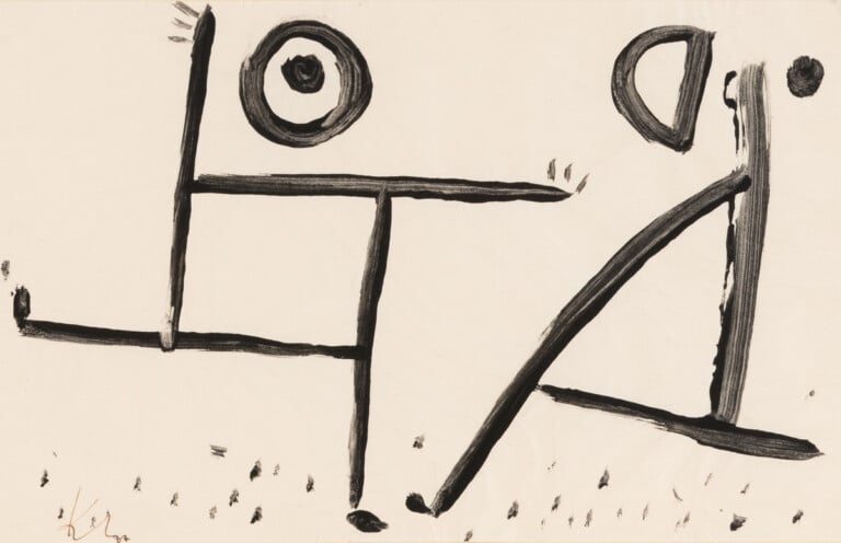 Paul Klee, Duello, 1938. Colore a colla su carta su cartone. Collezione privata. Photo © Nicolas Borel