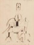 Paul Klee, Giochi d’acqua, 1922. Penna su carta su cartone. Collezione privata. Photo © Nicolas Borel