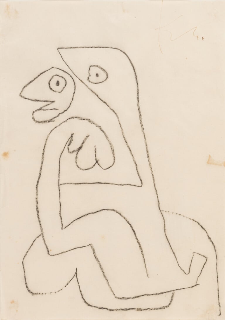 Paul Klee, Impulso prima della camminata, 1940. Pastello su carta su cartone, Collezione privata. Photo © Nicolas Borel