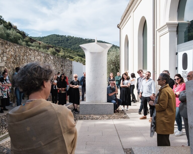 Pedro Reyes. Zero Armi Nucleari. Opening at Museo Nivola, Orani 2022. Photo Andrea Mignogna. Courtesy Fondazione di Sardegna