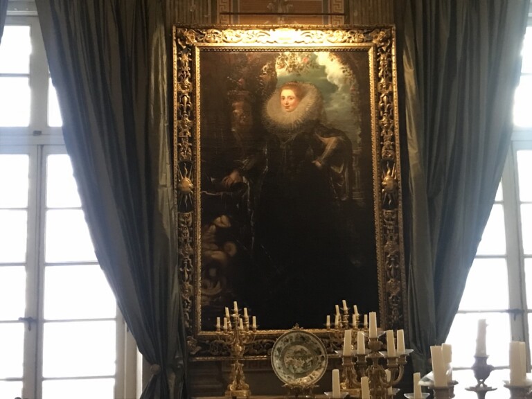 Pietro Paolo Rubens, Ritratto di Maria Doria Pavese al piano nobile di Palazzo Angelo Giovanni Spinola, foto di Claudia Giraud
