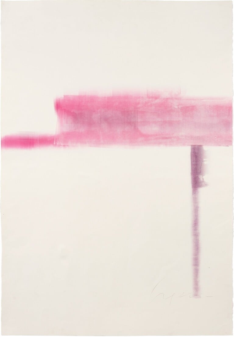 Roberto Ciaccio, Ombre, 2010 11, painting print, 180 x 123 cm. Photo Leonardo Morfini