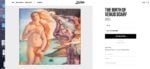 La Venere di Botticelli sulla collezione di Jean Paul Gaultier foto via Uffizi