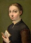 Sofonisba Anguissola (1531/35–1625), Self Portrait, 1554, Poplar panel; 19.5 × 14.5 cm, Kunsthistorisches Museum Vienna, Picture Gallery © KHM-Museumsverband