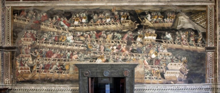 Spinello Aretino, Battaglia di Salvore, Siena, Palazzo Pubblico, Museo Civico, sala di Balìa,© Comune di Siena, foto Lensini