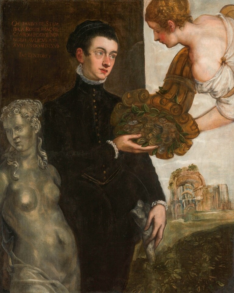 Tintoretto (1518/19–1594), Ottavio Strada, 1567, Canvas; 128 × 101 cm. Rijksmuseum. Purchased with the support of the J.W. Edwin Vom Rath Fonds/Rijksmuseum Fonds © Rijksmuseum Amsterdam