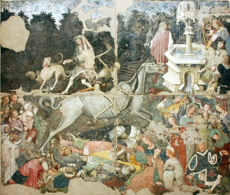 Trionfo della Morte, affresco staccato (600 x 642 cm), Galleria regionale di Palazzo Abatellis, Palermo